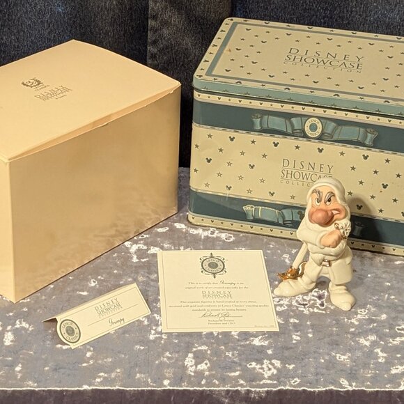 Retired Lenox Fine China "Grumpy" Figurine from the Movie Snow White - Picture 4 of 16